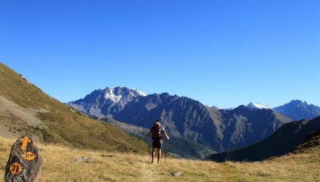 Trek - Au pied du Mont Fallère
