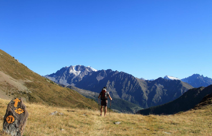 Trek - Au pied du Mont Fallère
