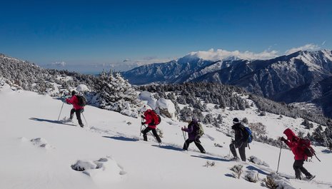 Séjour Trappeur des neiges en famille dans les Pyrénées