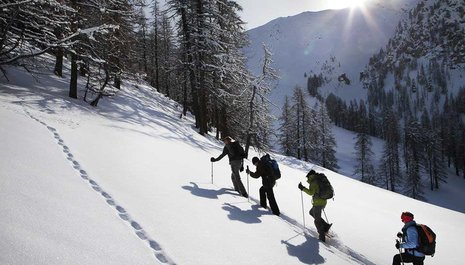 Séjour randonnées en raquettes dans le Queyras