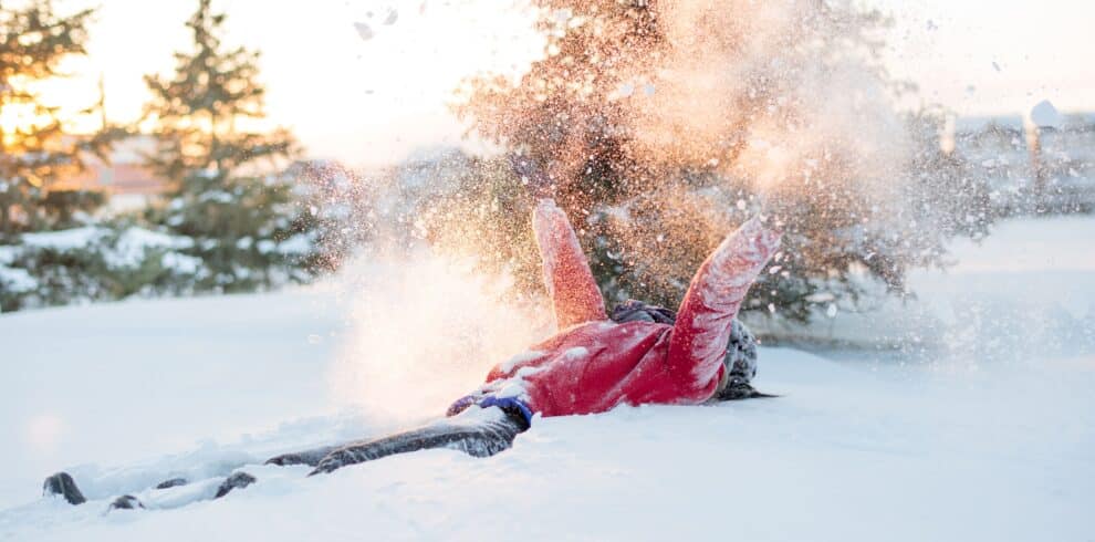 Les joies de la neige