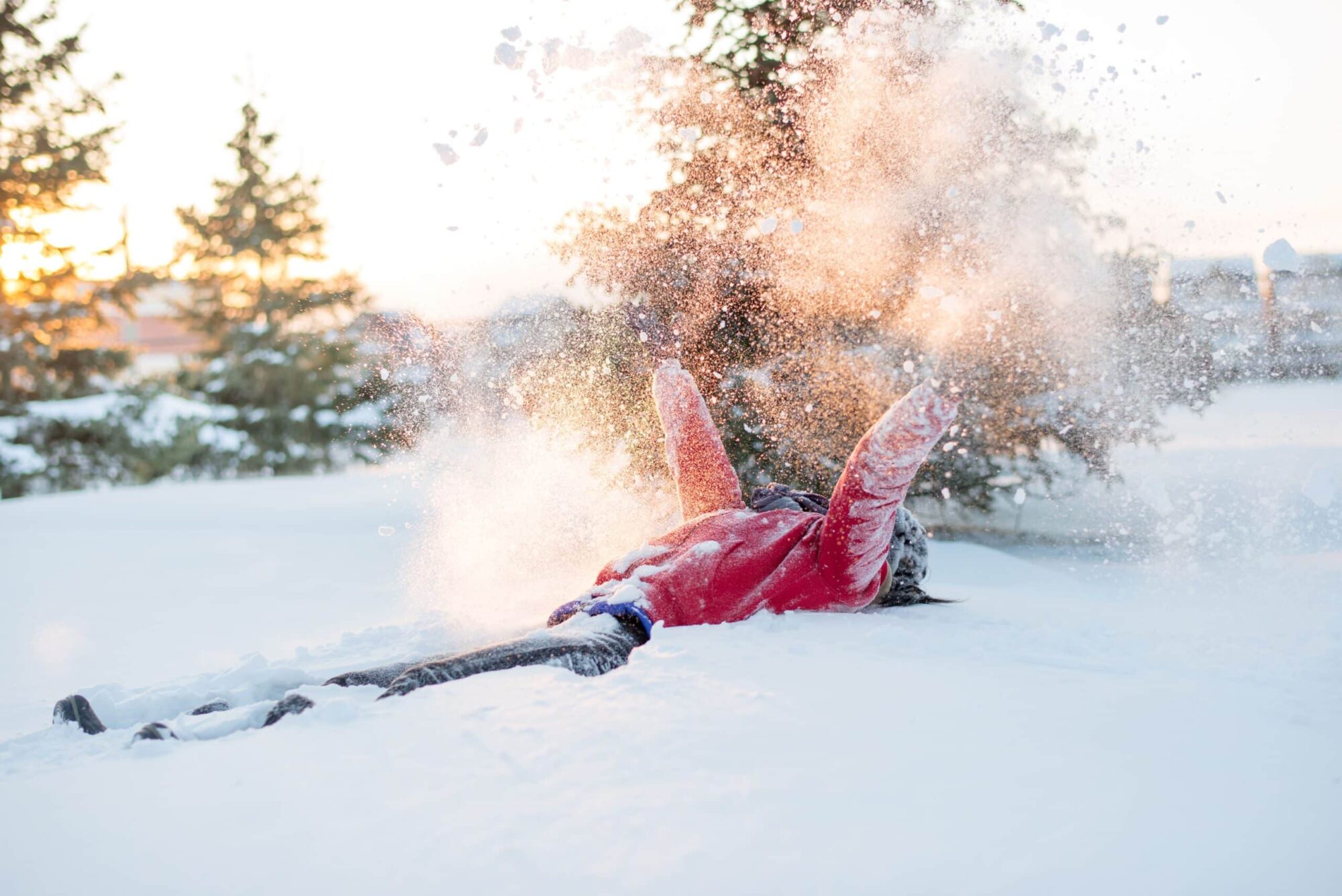 Les joies de la neige