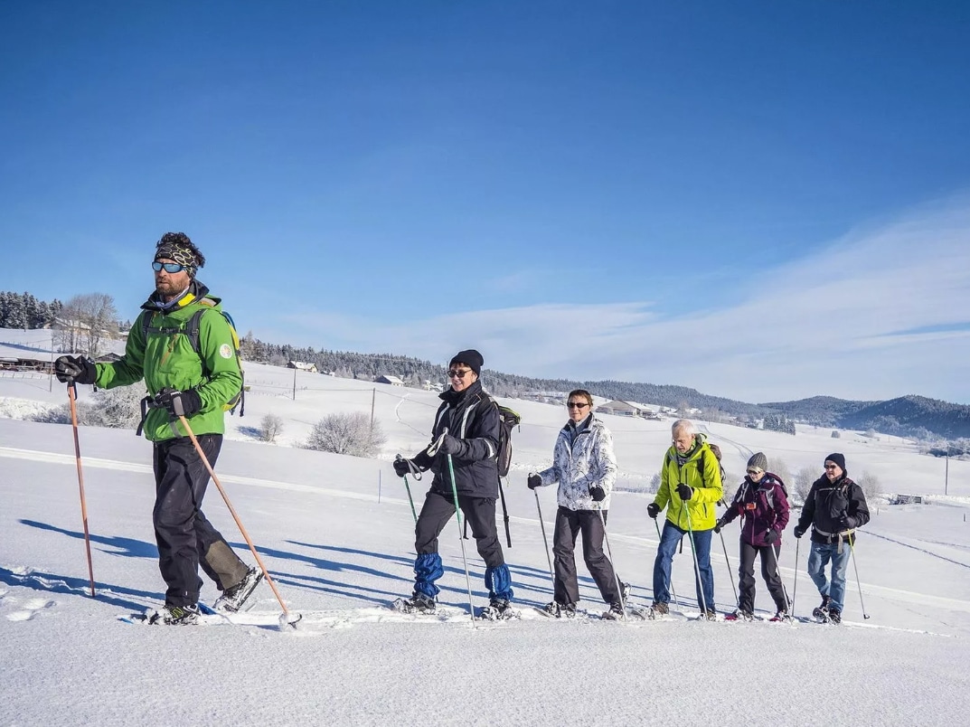 Sortie en raquettes dans le Jura