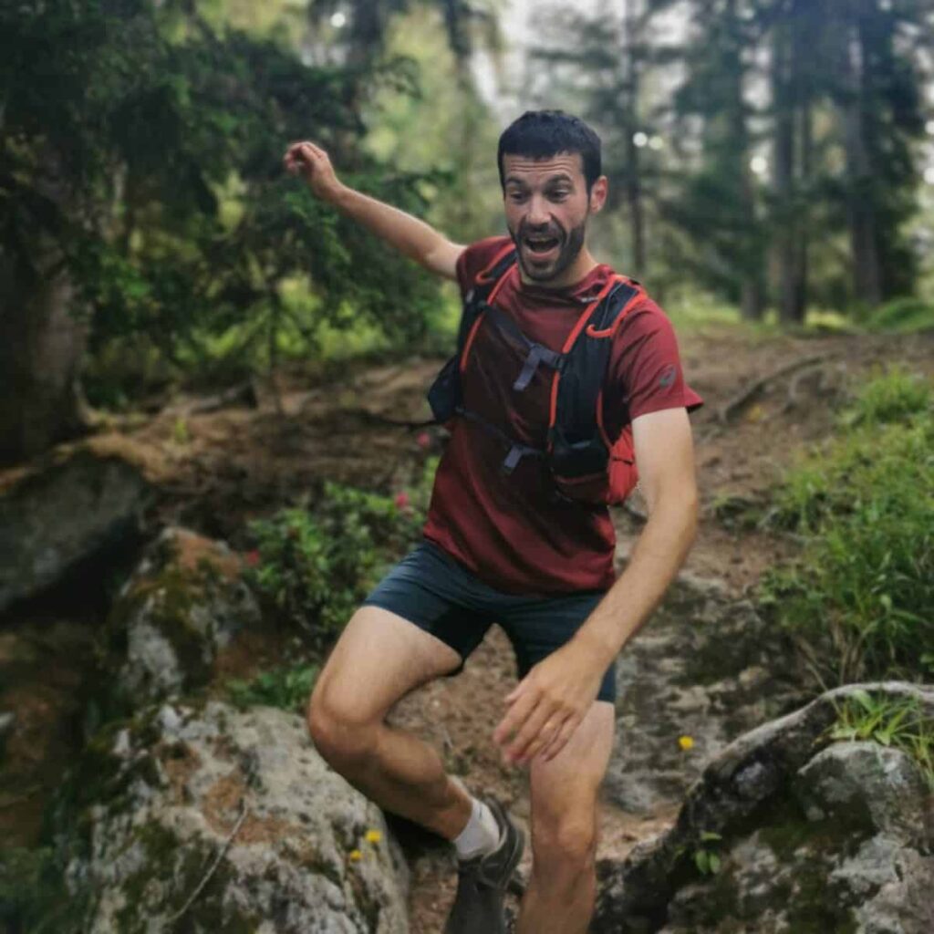 Descente en trail